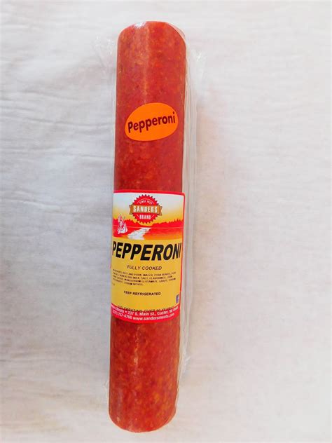 Pepperoni Sticks 1.25lb - Sanders Meats