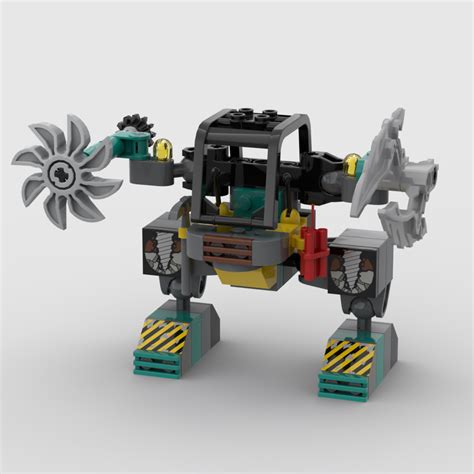 LEGO MOC Rock Raiders / Power Miners: Mine Mech (Rock Raiders Version ...