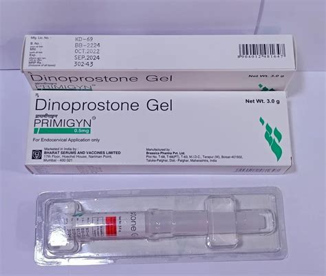 Primigyn Gel Dinoprostone For Pregnancy Termination, Non prescription, Treatment: Used To Induce ...