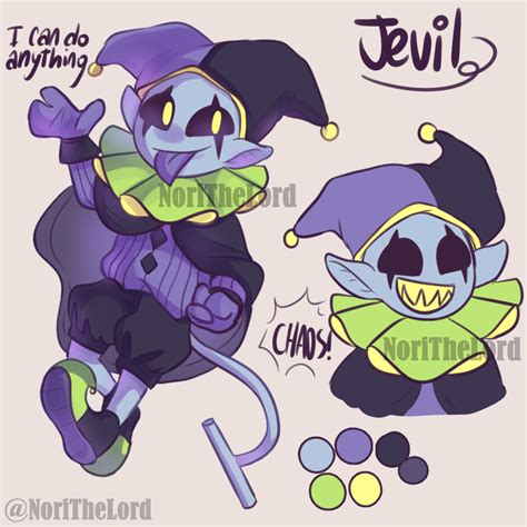 Jevil - Fanart Design by NoriTheLord on DeviantArt