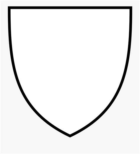 Blank Shield Logo Png Download - Simple Shield Vector is a free ...