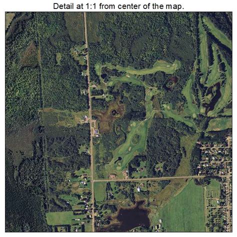 Aerial Photography Map of Cloquet, MN Minnesota