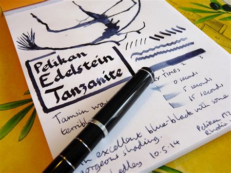 Pelikan Edelstein Tanzanite Ink Review – Ian Hedley ASGFA