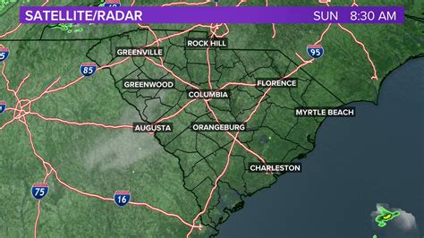 Here is the current south carolina satellite/radar composite image. # ...