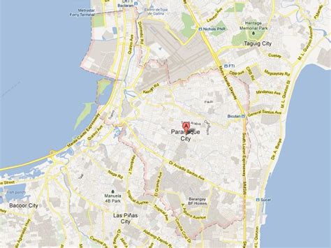 paranaque city map | Inquirer Business