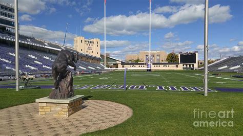 NIU Football Field Photograph by Roger Look | Fine Art America