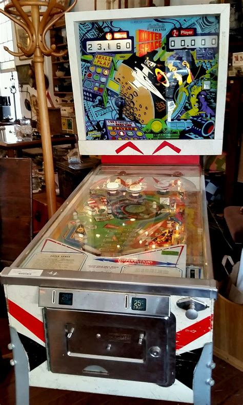 1972 Outer Space Pinball Machine from D. Gottlieb & Co. Plays great! @ #Studio817 | Pinball ...