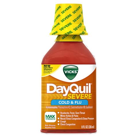 Dayquil Severe Liquid 8 oz By Procter & Gamble Dist Co