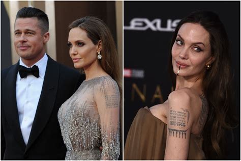 Angelina Jolie Tattoos