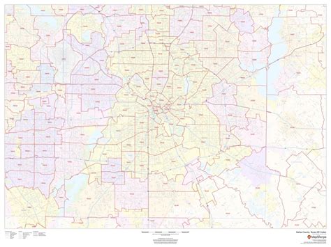 Texas Zip Code Map | Printable Maps