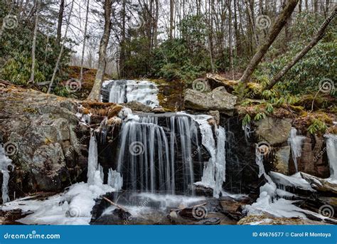 Appalachian Waterfalls Park in Newland, North Carolina Stock Image ...