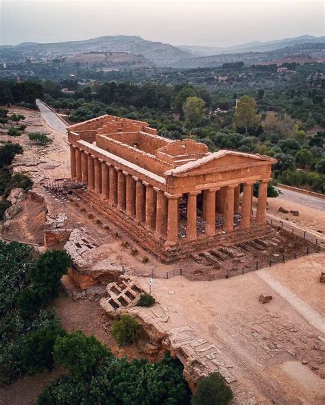 📌Temple of Concordia, 440-430 B.C. Agrigento, Sicily. Follow @antiktarih 👈 Photo 📸 b | Agrigento ...