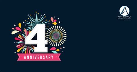 App Impact - We are celebrating our 4th anniversary!