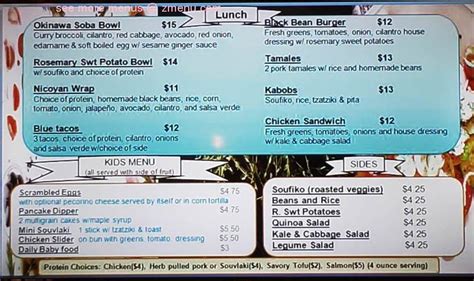 Online Menu of Blue Food Company Restaurant, Chicago, Illinois, 60618 ...