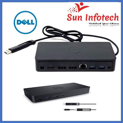 Dell Universal Dock - D6000 - Docking station (USB-C / USB 3.0), connect up to three 4K displays ...