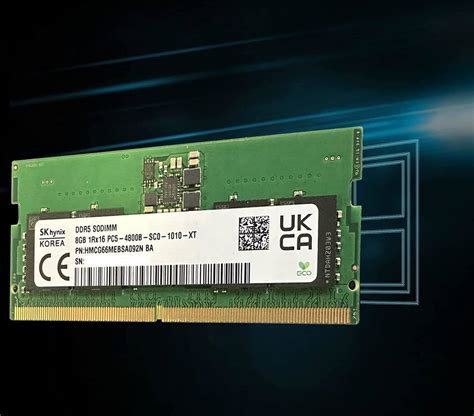 SK Hynix 8GB DDR5 SODIMM PC5-5600B-SC0-1010-XT Laptop RAM, 41% OFF