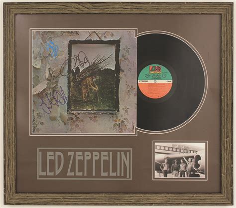 Lot Detail - Led Zeppelin Signed "Led Zeppelin IV" Album