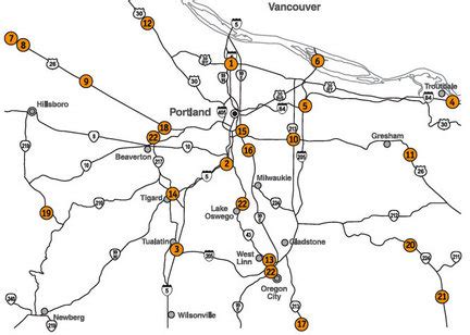 ODOT releases map of Portland area's 22 summer road projects ...