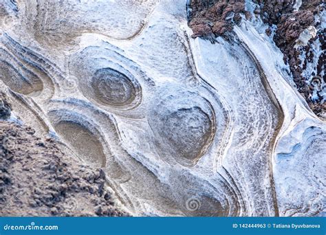 Snow and Ash of Sicilian Volcano Etna, Nature Background, Sicily, Italy Stock Image - Image of ...