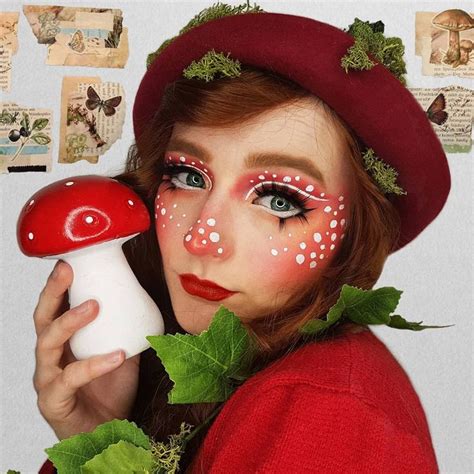 Ginelly (Gina) on Instagram: “Mushroom girl🍄 I got inspired for this look by the new mushroom ...