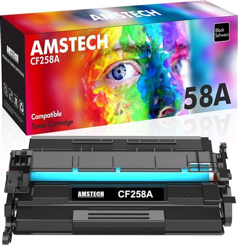 Amazon.com: Amstech Compatible Toner Cartridge Replacement for HP 58A CF258A CF258X M428fdw ...