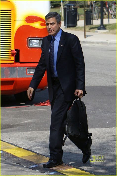 George Clooney Suits Up for 'The Ides of March': Photo 2528364 | George ...