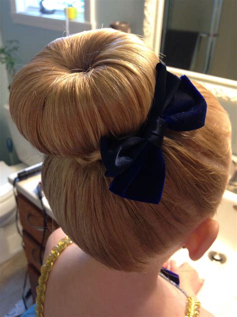 Bun for dance recital | Cute hairstyles, Hair styles