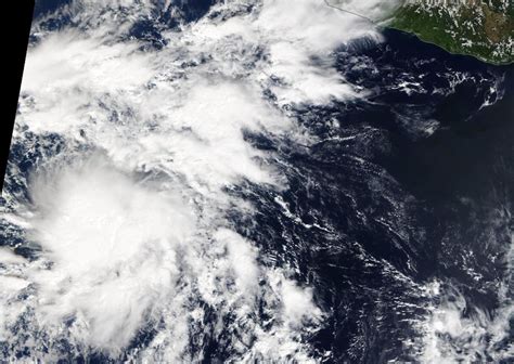 NASA captures image of new Eastern Pacific tropical storm