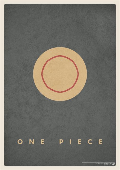 Minimalist One Piece Poster | One piece logo, One piece images, One ...