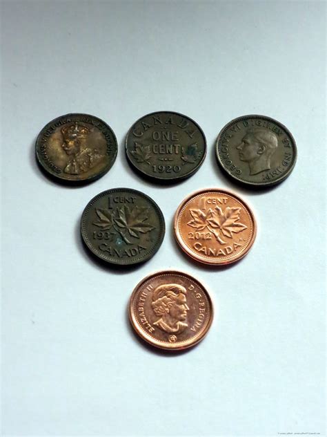 Canadian pennies 1920-2012 | Representative samples of Canad… | Flickr