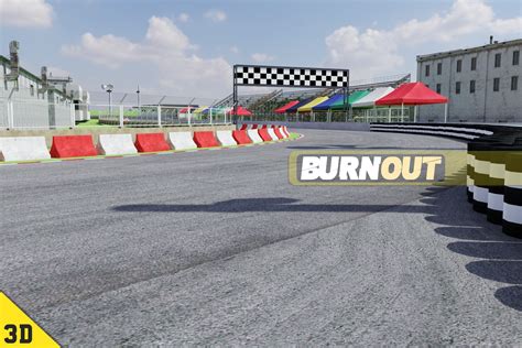 Burnout Drift Track | 3D Roadways | Unity Asset Store