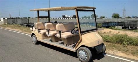 8 Seater Lithium Battery Golf cart, Max Km Per Charge: 70 Km at Rs ...