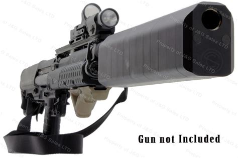 SilencerCo Salvo 12ga Shotgun Suppressor Silencer, Black, New – J&G Sales