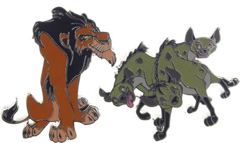 Amazon.com: Disney Scar & Hyenas (2-pin Set): Clothing