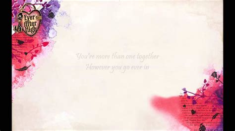 Ever After High Lyrics - YouTube