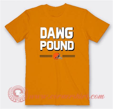 Dawg Pound Cleveland Browns Custom T-Shirts | Cornershirt.com