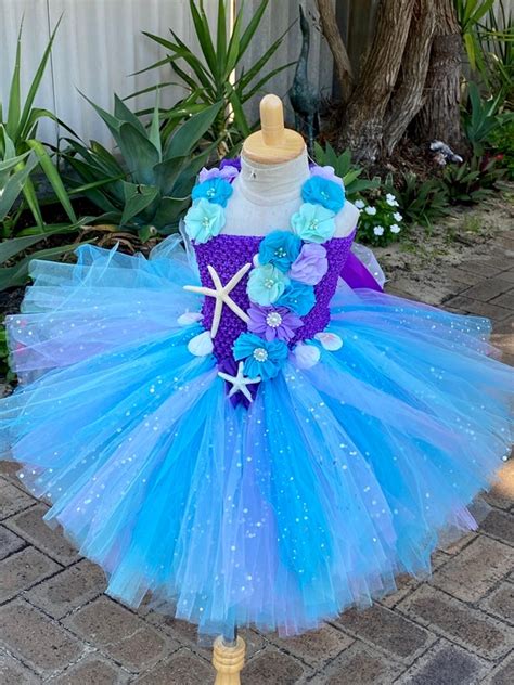 Pastel Under the Sea Mermaid Tutu Dress Mermaid Birthday - Etsy