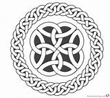 Trinity Celtic Knot Coloring Pages sketch template