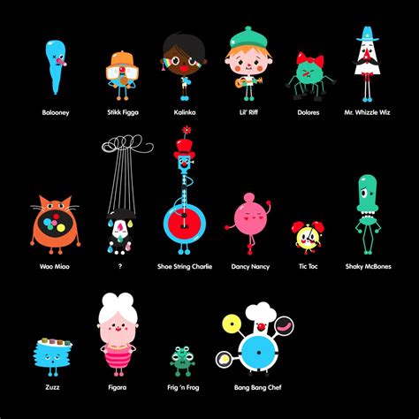 Toca Band Characters | From the iPhone & iPad app Toca Band … | Flickr