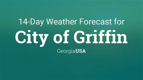 City of Griffin, Georgia, USA 14 day weather forecast