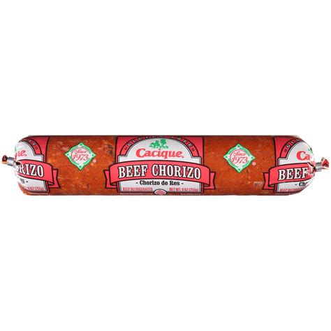 Cacique Beef Chorizo, 9 oz Roll - Walmart.com