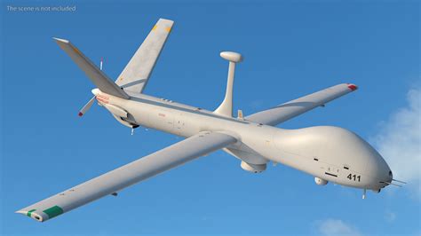 Elbit Hermes 900 UAV Flight 3D Model $79 - .3ds .blend .c4d .fbx .max .ma .lxo .obj - Free3D