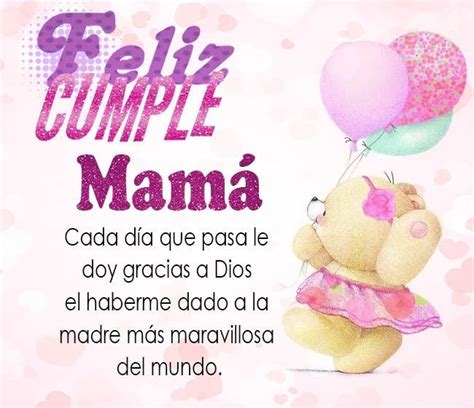 Resultado de imagen para mensajes para cuando una mama cumpleaños ...