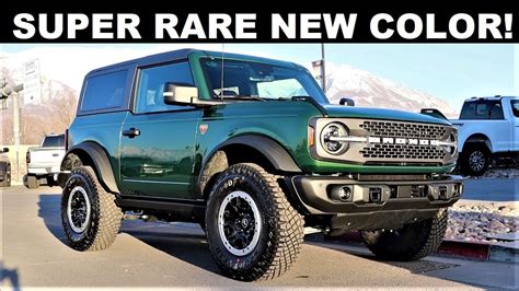 2022 Ford Bronco Badlands Sasquatch: Is This The Best Color To Get On ...