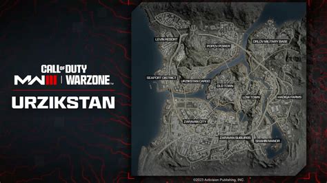 Call Of Duty: Warzone New Map Urzikstan Revealed With Lots Of New Info ...