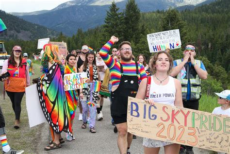 ‘You are all making history’: Snapshots from Big Sky’s historic pride ...