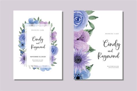 Floral Frame Wedding Invitation Rose SVG Graphic by Dender Studio ...