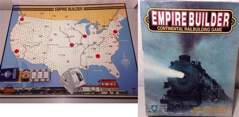 EMPIRE BUILDER Game 1st Edition Vtg 1988 Mayfair Board Game Rail Building Train #Mayfair | Board ...