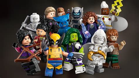 LEGO Marvel minifigures and advent calendar available now