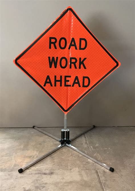 Traffic Control Sign-Road Work Ahead | Cal-West Rentals